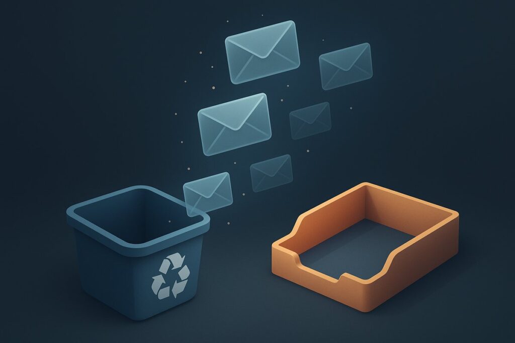 Recuperar correos borrados: Gmail y Outlook (guía 2026)
